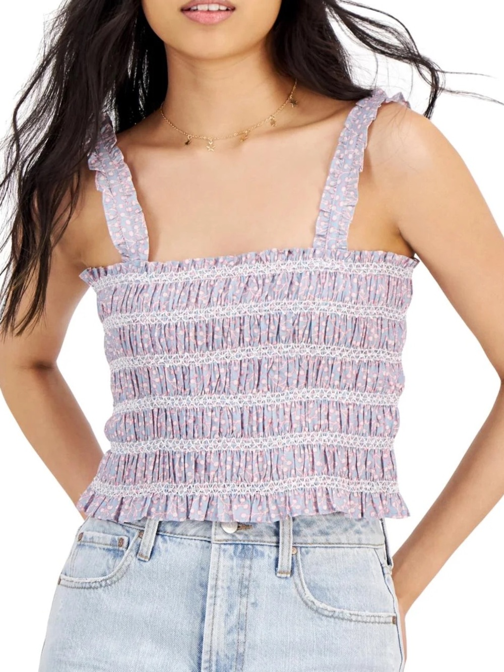 French Connection Women’s Smocked Cami